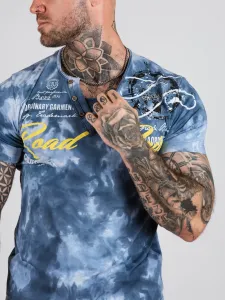 Pánske tričko CIPO & BAXX CT804 BLUE Farba: Modrá, Konfekčná veľkosť: M