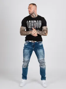 Pánske tričko CIPO & BAXX CT826 BLACK Farba: Čierna, Konfekčná veľkosť: M