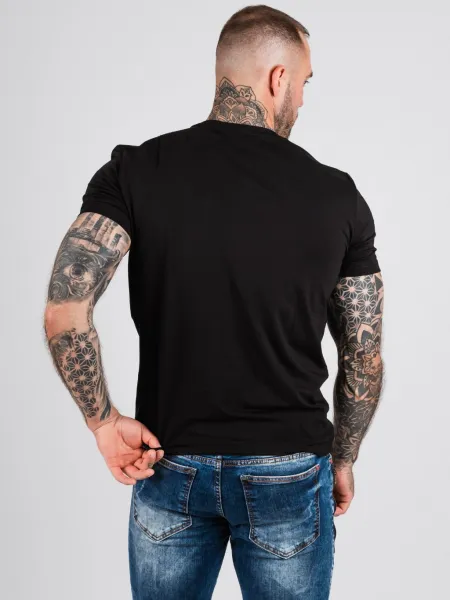 Pánske tričko CIPO & BAXX CT826 BLACK Farba: Čierna, Konfekčná veľkosť: M
