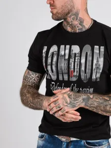 Pánske tričko CIPO & BAXX CT826 BLACK Farba: Čierna, Konfekčná veľkosť: M