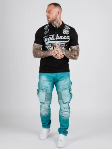 Pánske tričko CIPO & BAXX CT794 BLACK Farba: Čierna, Konfekčná veľkosť: XXL