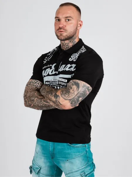 Pánske tričko CIPO & BAXX CT794 BLACK Farba: Čierna, Konfekčná veľkosť: XXL