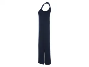 Esmara® Dámske rebrované šaty (navy modrá, S (36/38))