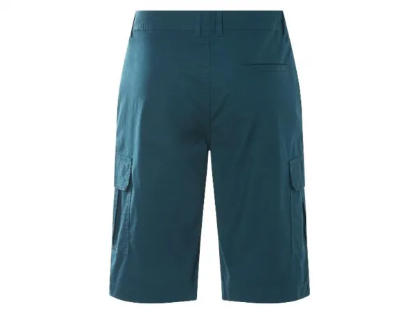 Livergy® Pánske cargo bermudy (petrolejová, 48)