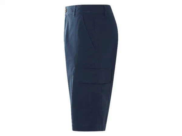 Livergy® Pánske cargo bermudy (navy modrá, 56)