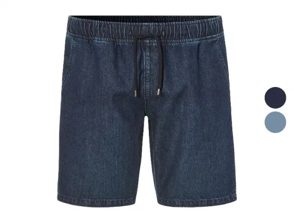 Livergy® Pánske rifľové šortky