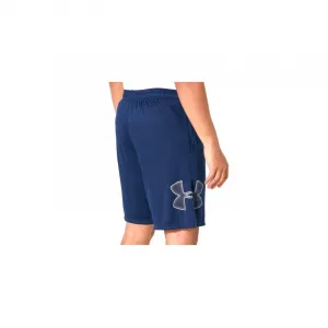 Pánske tréningové kraťasy UNDER ARMOUR UA TECH GRAPHIC SHORT-NVY