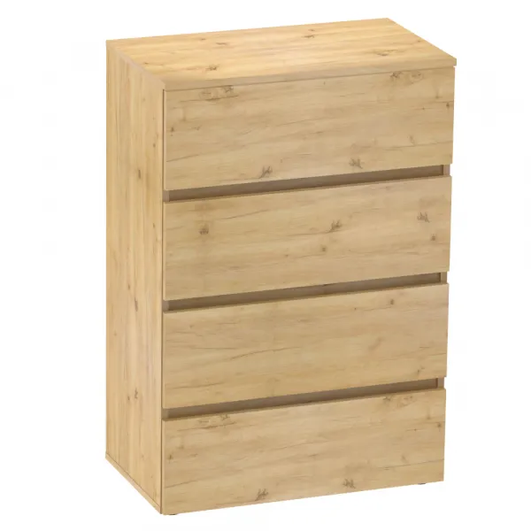 Komoda PARMAD, remeselne spracovaný dub