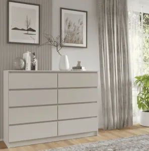 ArtBm Komoda MAJA 140 S8 | cashmere