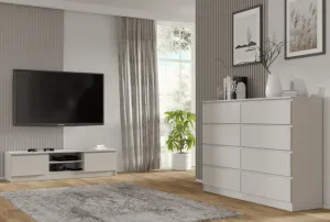 ArtBm Komoda MAJA 140 S8 | cashmere