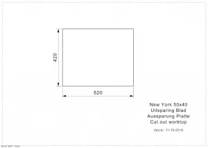 Reginox Reginox - Nerezový drez New York 50x40, sitko comfort R27646