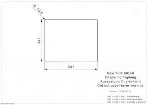 Reginox Reginox - Nerezový drez New York 50x40, sitko comfort R27646