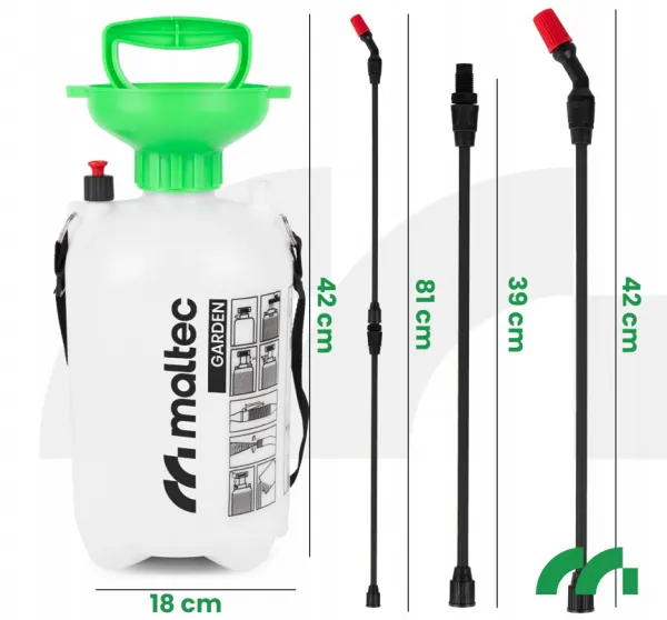 TlakovýručnýpostrekovačMalTecMasterSpray5L