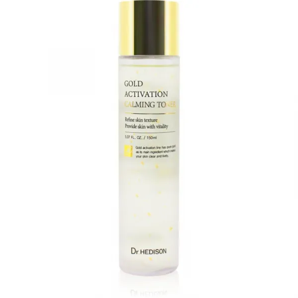 Dr. HEDISON Gold Activation upokojujúce pleťové tonikum 150 ml