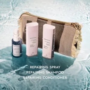 KERASILK Essentials Repairing Set cestovná sada pre suché a poškodené vlasy