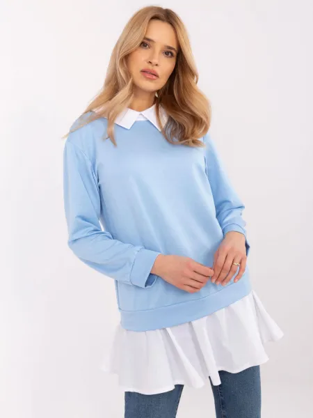 Blouse-MI-BZ-A5997.49-light blue