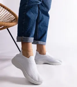D/CEO White trainers Justar