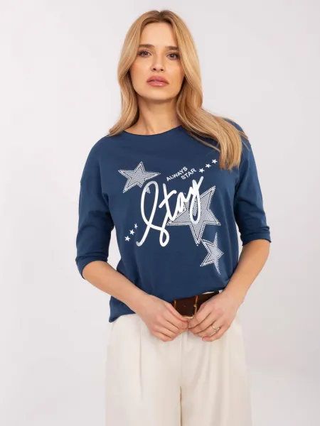 Blouse-CLM-BZ-0016.84-dark blue