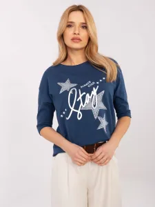 Blouse-CLM-BZ-0016.84-dark blue