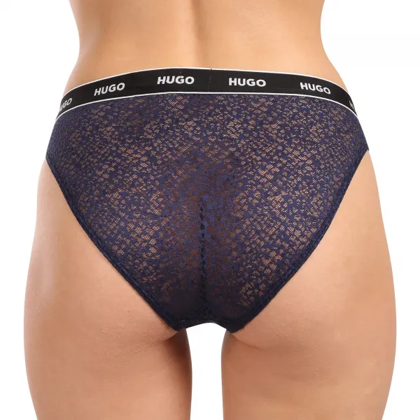 3PACK dámske nohavičky HUGO viacfarebné (50535254 961) M