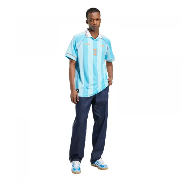 adidas Jacquard Stripe Jersey "Bright Cyan" (KD2308)