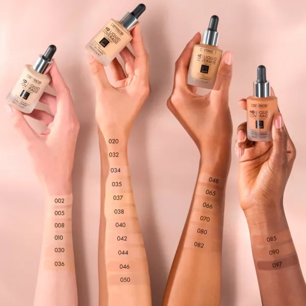 Catrice HD Liquid Coverage make-up odtieň 030 Sand Beige 30 ml