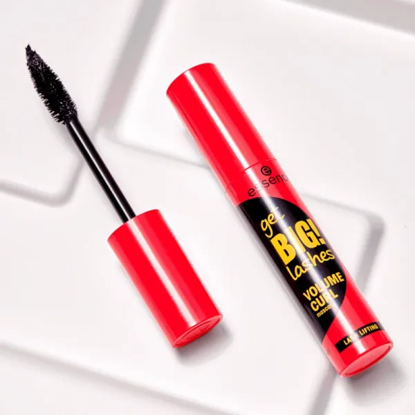 essence Get BIG! Lashes riasenka pre objem a natočenie rias odtieň 01 Black 12 ml