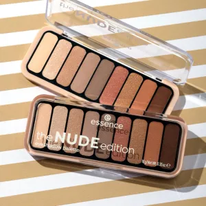 essence The Nude Edition paletka očných tieňov odtieň 10 Pretty in Nude 10 g