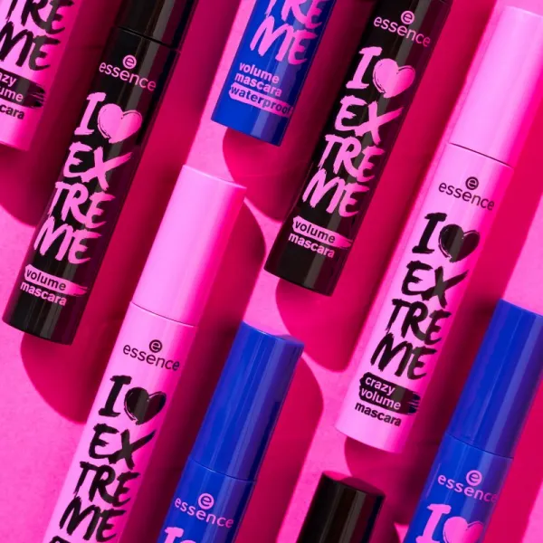 essence I LOVE EXTREME vodeodolná riasenka pre objem 12 ml