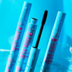 essence I LOVE EXTREME crazy volume vodeodolná riasenka pre objem odtieň Black 12 ml