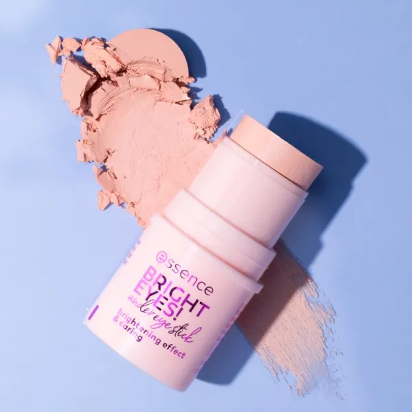 essence BRIGHT EYES! rozjasňujúca tyčinka na oči odtieň 01 Soft Rose 5.5 ml