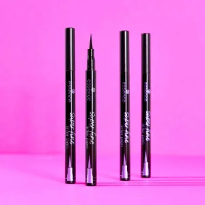 essence Super Fine Liner Pen linka na oči vo fixke 1 ml