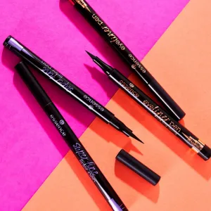 essence Super Fine Liner Pen linka na oči vo fixke 1 ml