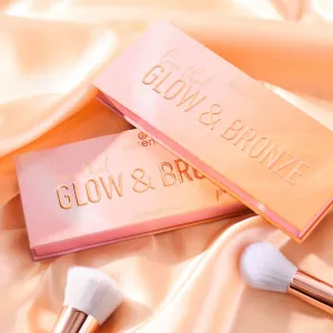 essence love that GLOW & BRONZE kontúrovacia paletka na tvár 16 g