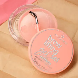 essence Brow Lifting Gel Set fixačný gél na obočie s kefkou 12 g