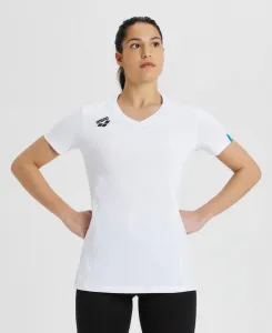 Arena women team t-shirt panel white m