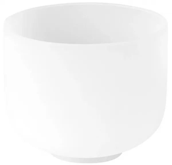 Sela 8" Crystal Singing Bowl Frosted B - 440 Hz