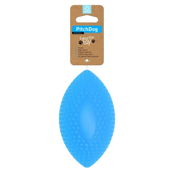 PITCHDOG Sportball penová lopta pre psov modrý 1 ks