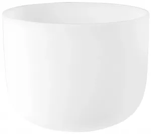 Sela 14" Crystal Singing Bowl Frosted C - 440 Hz