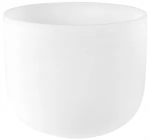 Sela 13" Crystal Singing Bowl Frosted D - 440 Hz