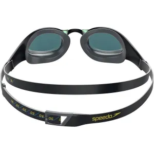 Plavecké okuliare speedo fastskin pure focus mirror čierna/sivá