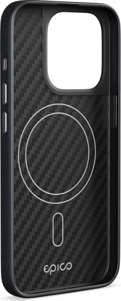 Epico Mag+ Hybrid Carbon kryt iPhone 15 Pro Max