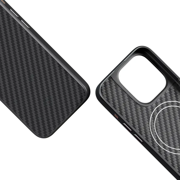 Epico Mag+ Hybrid Carbon kryt iPhone 15 Pro Max