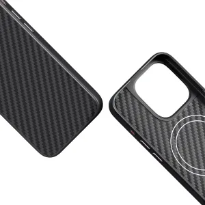 Epico Mag+ Hybrid Carbon kryt iPhone 15 Pro Max
