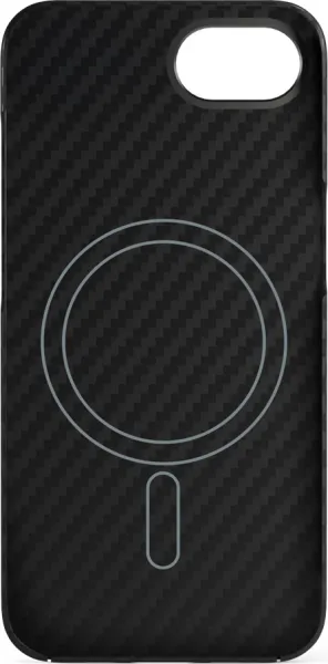 Epico Mag+ Carbon Case for iPhone 16e - černá
