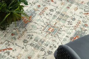 Koberec SOHO 477.09.LA100 OSTA naturálny béžový / zelený