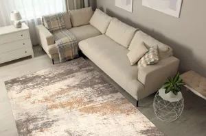 Koberec OSTA ABBY 486.28.LA110 vintage, moderný béžový / sivý