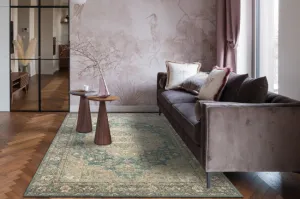 Koberec SOHO 477.01.LA502 OSTA naturálny zelený / nebeský