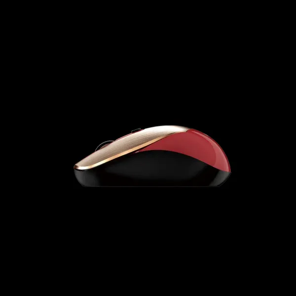 GENIUS myš NX-7125 GoldRed/ 1200 dpi/ bezdrátová/ Copilot/ červeno-zlatá