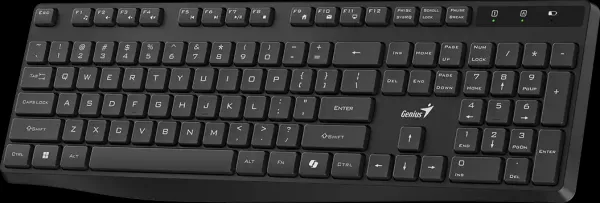 Genius KB-7200 COPILOT, klávesnice CZ/SK, 2.4 [Ghz], bezdrátová, černá